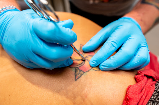 Explore rolling stones tattoo ideas, creative tattoo ideas in North Charleston, available at Exotic Impressions Body Piercing