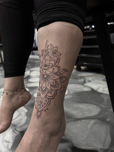 Explore fantasy book tattoo ideas, creative tattoo ideas in Westwood, available at Dom Astro Tattoo Company