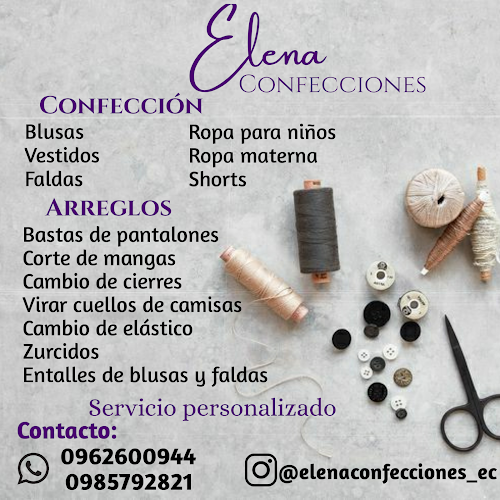 Opiniones de Elena Confecciones en Guayaquil - Sastre