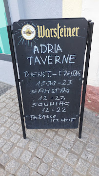 Adria Taverne Weinbar-Kroatisches Restaurant à Karlsruhe menu