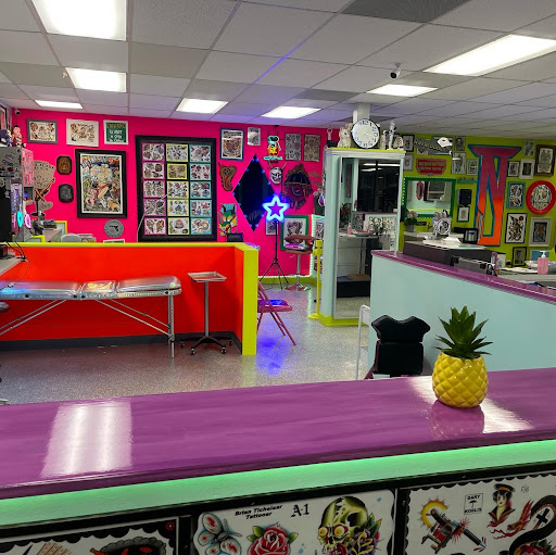 Explore bbq tattoo ideas, creative tattoo ideas in Houston, available at The Neon Jackal Tattoo