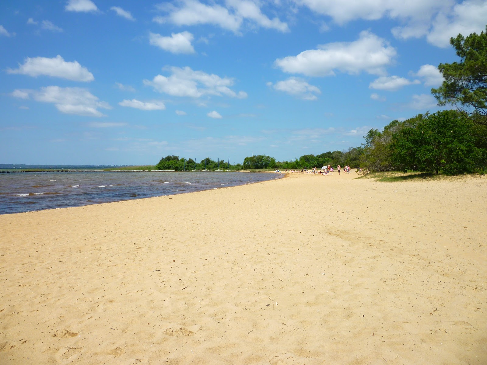 Foto di Plage Domaine de la Rive con una superficie del sabbia beige