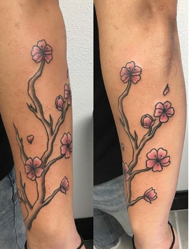 Explore tattoo shading ideas, creative tattoo ideas in Odessa, available at Black Cat Tattoo Company