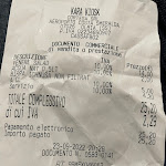 Photo n°1 de l'avis de beraldo. fait le 23/09/2022 à 19:06 sur le  Kara Kiosk à Olbia