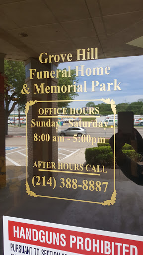 Funeral Home «Grove Hill Funeral Home and Memorial Park», reviews and photos, 4118 Samuell Blvd, Dallas, TX 75228, USA