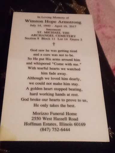 Funeral Home «Morizzo Funeral Home & Cremation Services», reviews and photos, 2550 Hassell Rd, Hoffman Estates, IL 60169, USA