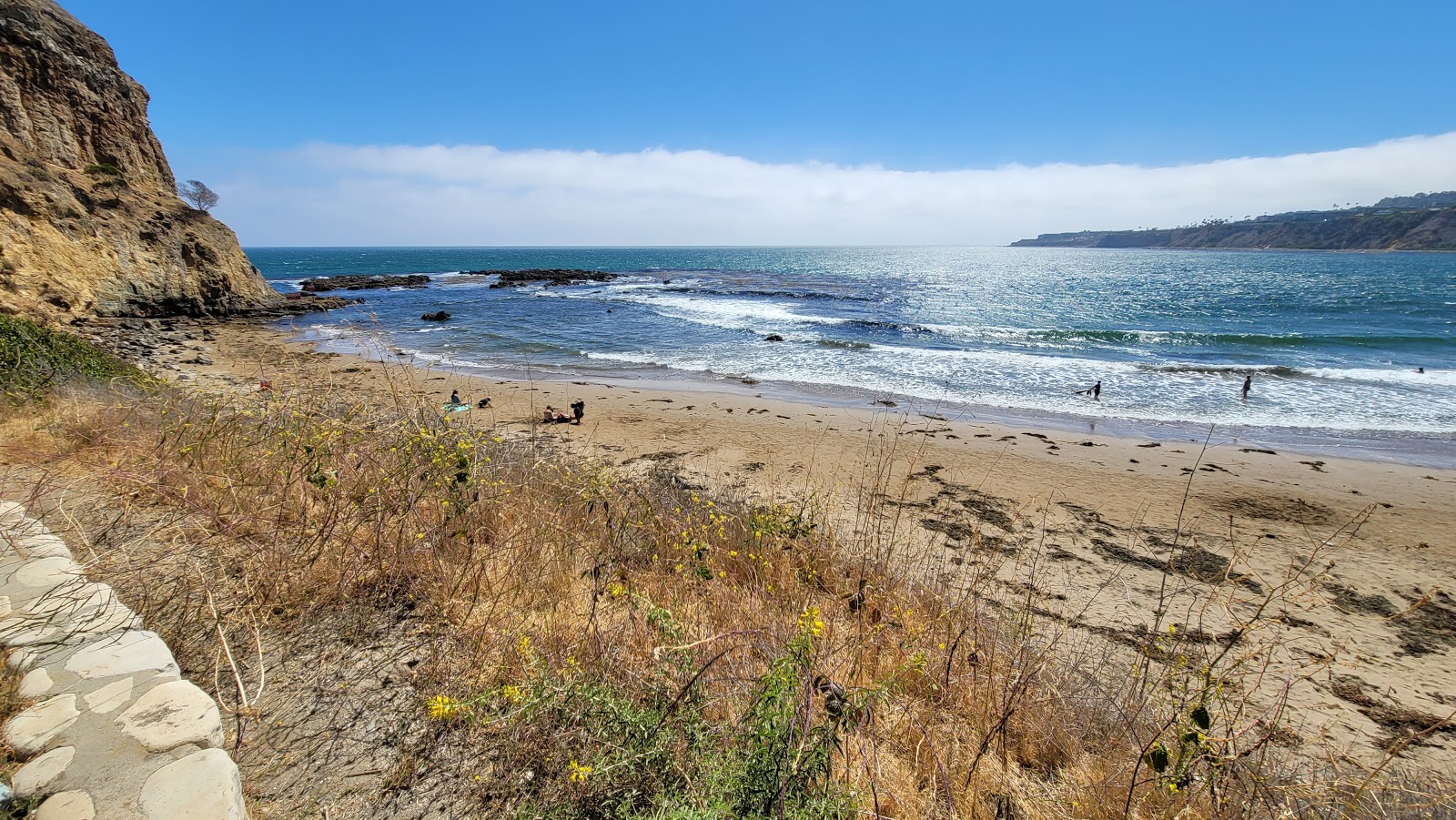 Photo of Abalone Cove Beach with long straight shore