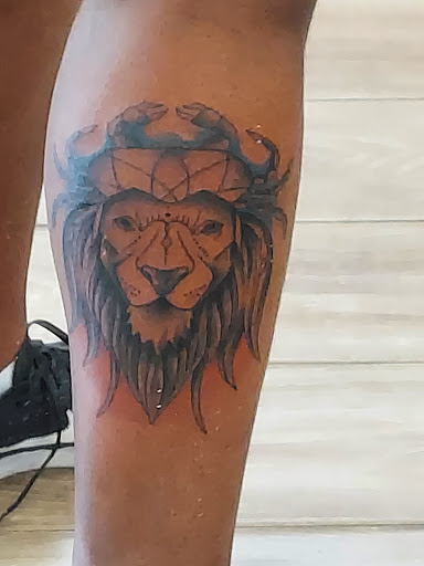 Explore dexter tattoo ideas, creative tattoo ideas in Greensboro, available at Tried and True Tattoo Company