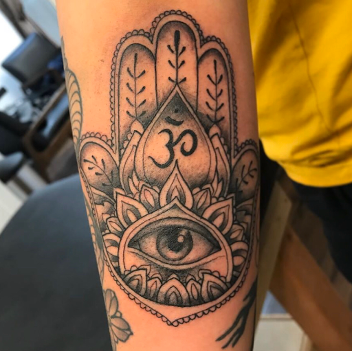 Explore hydrangea tattoo ideas, creative tattoo ideas in Castle Rock, available at Studio 38 Tattoo and Gallery