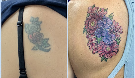 Explore surreal tattoo ideas, creative tattoo ideas in Goshen, available at Lady Luck Studio