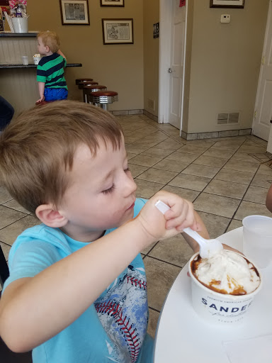 Ice Cream Shop «Sanders Chocolate & Ice Cream Shoppes - Wyandotte», reviews and photos, 3042 Biddle Ave, Wyandotte, MI 48192, USA