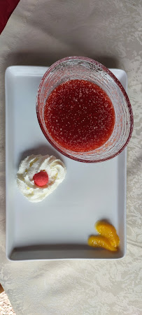 Panna cotta du Restaurant les Grottes à Azay-le-Rideau - n°4