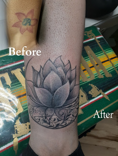 Explore fupa tattoo ideas, creative tattoo ideas in Abilene, available at La Leyenda Tattoo Co