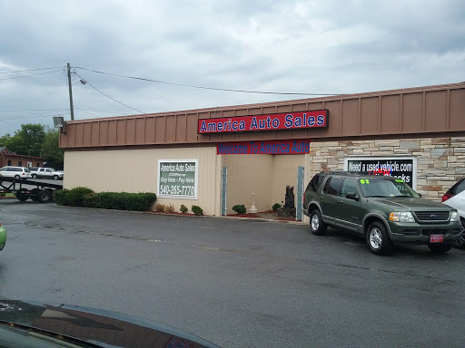 America Auto Sales Inc, 2514 Williamson Rd NE, Roanoke, VA 24012, USA, 