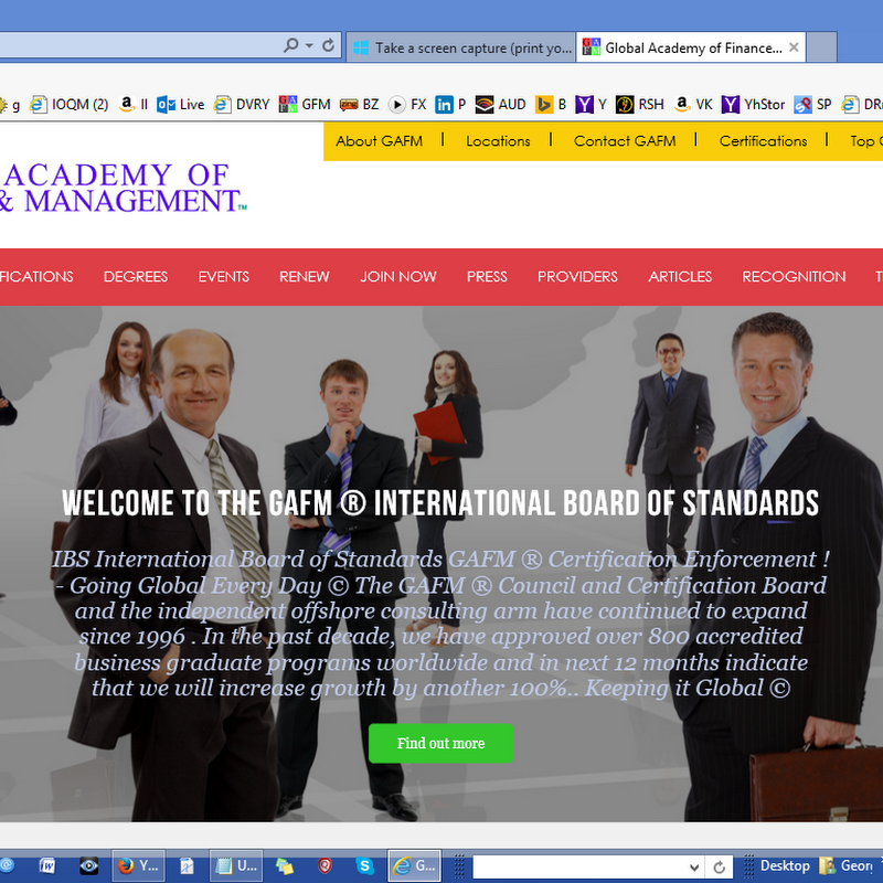 GAFM Global Academy of Finance and Management