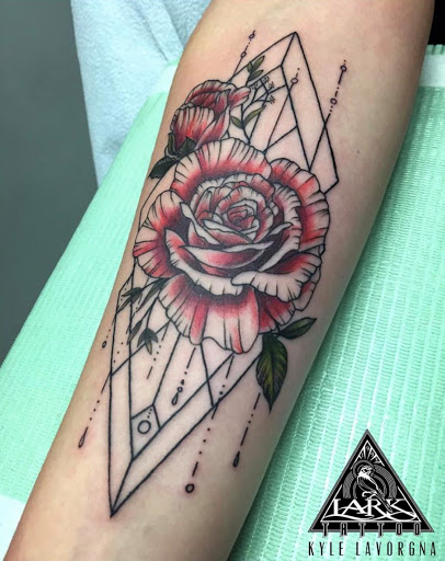 Explore leg tattoos idea, creative tattoo ideas in Albany, available at Lark Street Tattoo