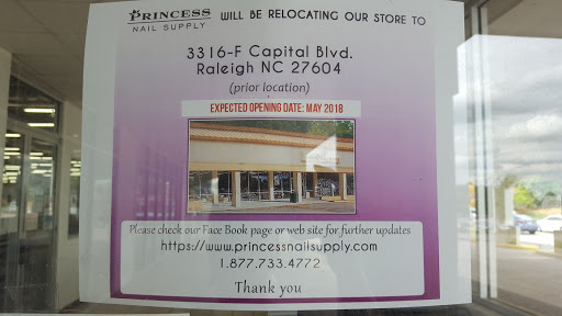 Beauty Supply Store «Princess Nail Supply», reviews and photos, 1300 Buck Jones Rd, Raleigh, NC 27606, USA