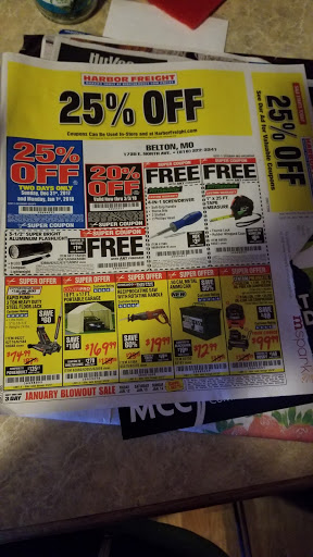 Hardware Store «Harbor Freight Tools», reviews and photos, 1735 E North Ave, Belton, MO 64012, USA