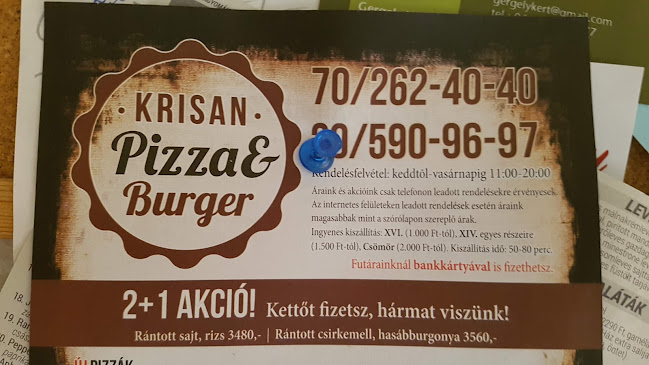 Krisan Pizza & Burger - Budapest