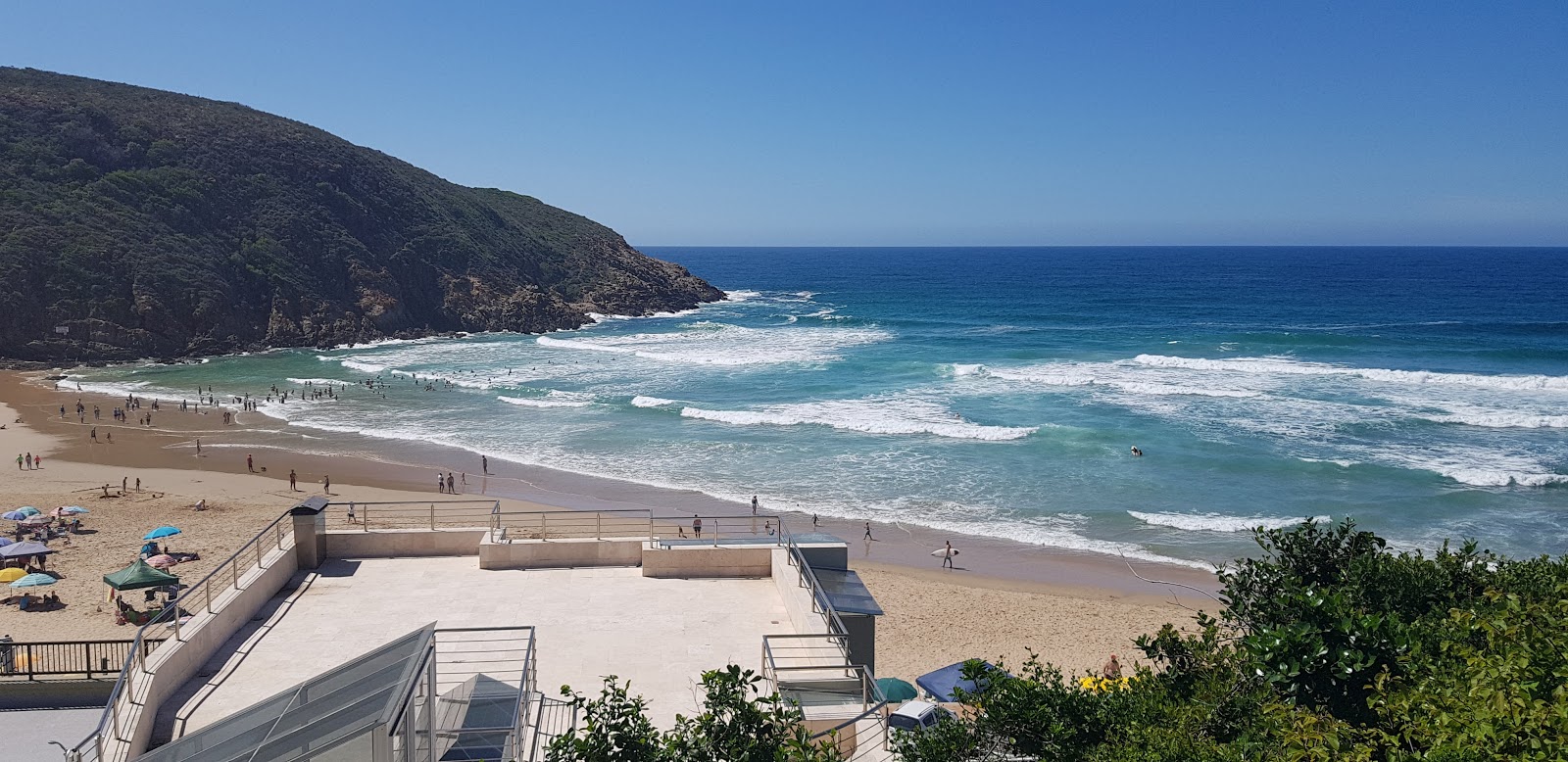 Fotografija Herolds Bay beach in naselje