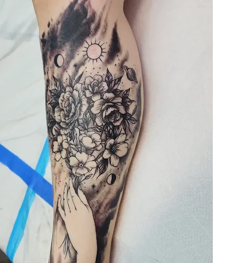 Explore otter tattoo ideas, creative tattoo ideas in Billings, available at Sovereign Tattoo