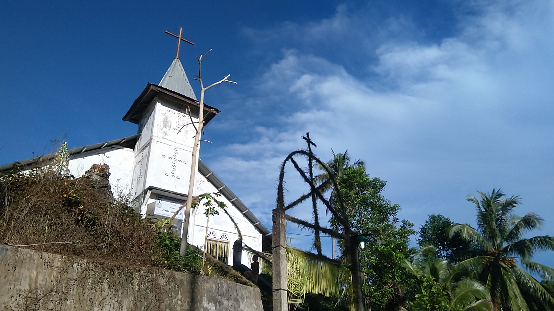 Gambar Gereja Bnkp Barawanu Resort 6 Desa Siwalubanua