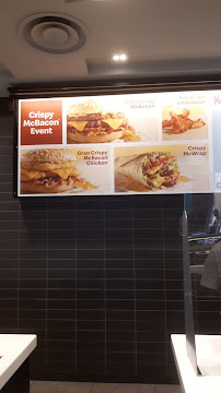 Carte du McDonald's à Florence