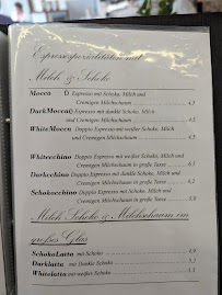 Menu / carte de Nali’s Cafe à Zell