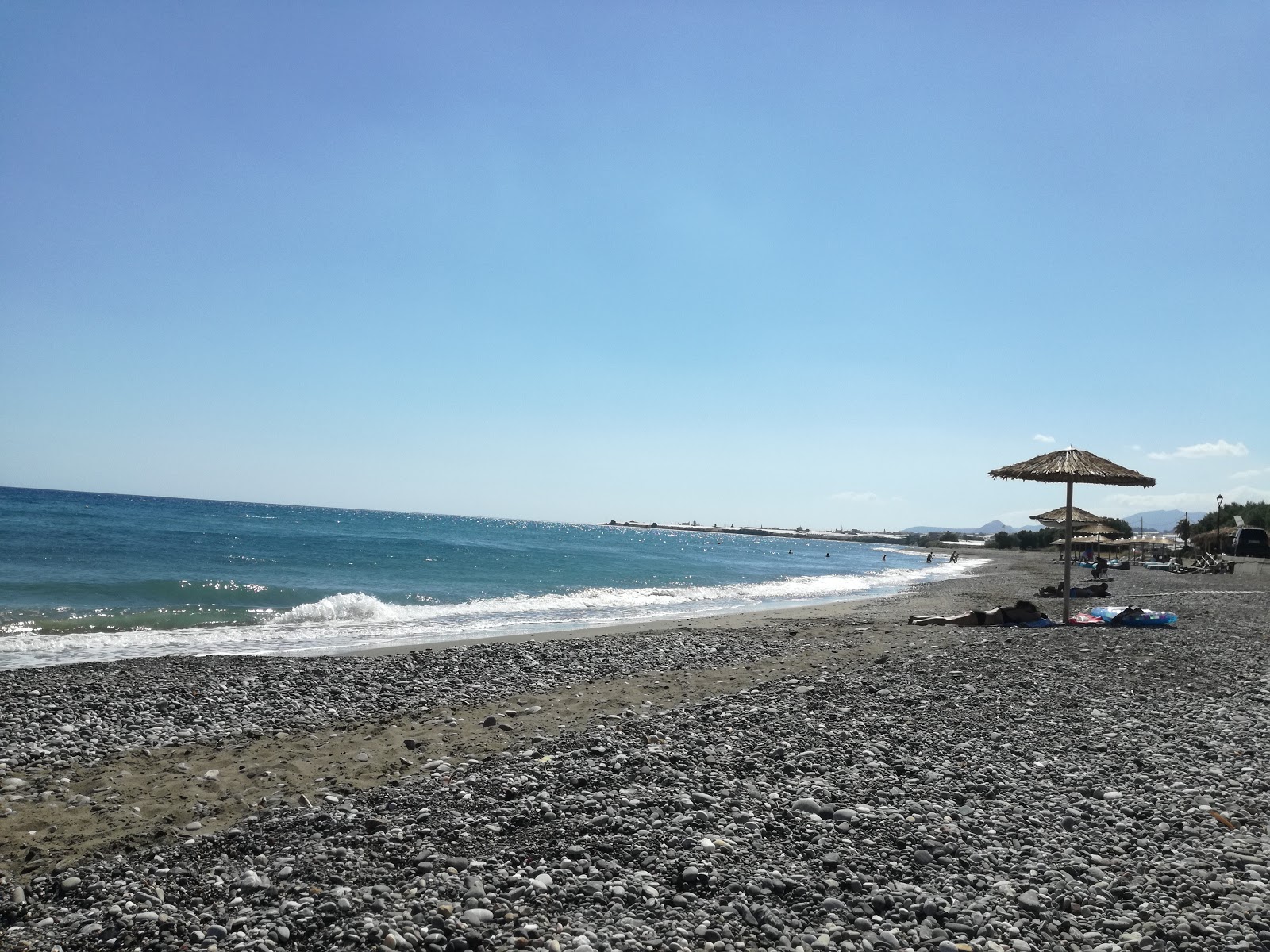 Foto av Gra Ligia beach med turkos rent vatten yta