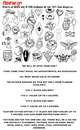 Explore chinese symbol tattoo ideas, creative tattoo ideas in San Diego, available at High Class Tattoo SD