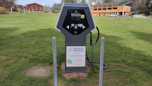 Borne de recharge de véhicules électriques territoire d'énergie Station de recharge Orcines