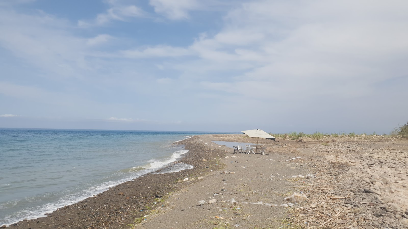 Foto von Plage Taghassa mit langer gerader strand