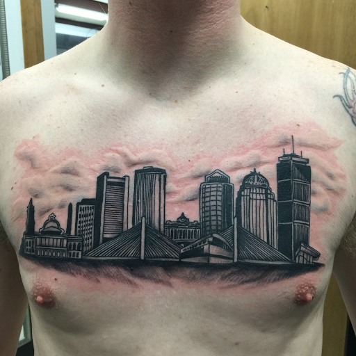 Explore athletic tattoo ideas, creative tattoo ideas in Lawton, available at Impact Ink Tattoo Studios