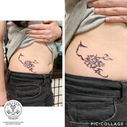 Explore tattoo on foot ideas, creative tattoo ideas in Seattle, available at Dragon Tattoo