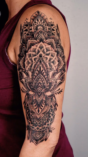 Explore tattoo ideas for passed loved ones, creative tattoo ideas in Spokane, available at Moon and Mercury Tattoo