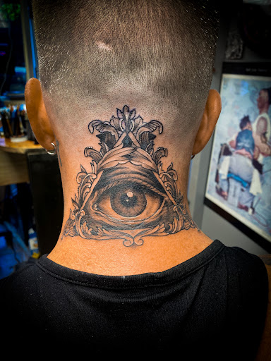 Explore crocodile tattoo ideas, creative tattoo ideas in Oregon City, available at Lucky Supreme Tattoo