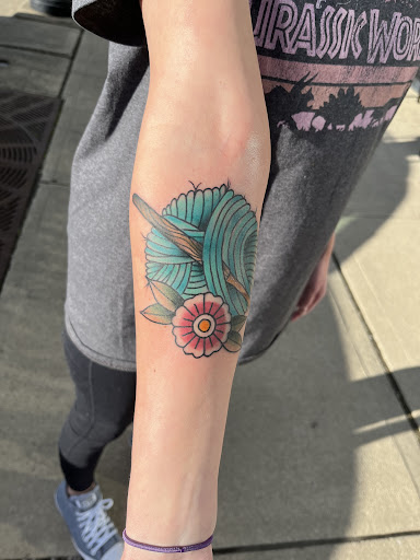 Explore hockey tattoo ideas, creative tattoo ideas in Columbus, available at Evolved Body Art