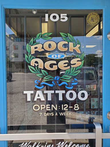 Tattoo Shop «Rock of Ages Tattooing», reviews and photos, 2310 S Lamar Blvd #105, Austin, TX 78704, USA