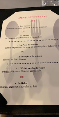 Restaurant Restaurant Hôtel l'Epicurien à Saint-Nicolas-de-Port (le menu)