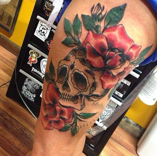 Explore kid name tattoo ideas, creative tattoo ideas in Martinsburg, available at 100 Proof Tattoo