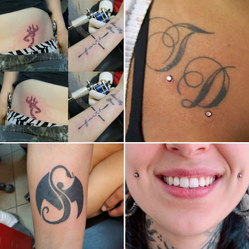 Explore female arm tattoo ideas, creative tattoo ideas in Elko, available at Custom Tattoos and Body Piercing Studio