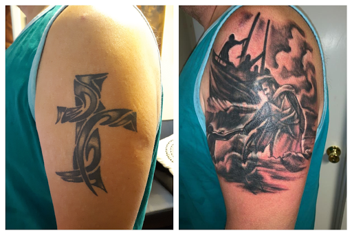 Find tattoos on chest ideas for your next unique tattoo in Augusta at Immaculate Ink Custom Tattoo