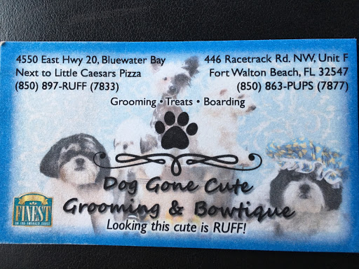 Pet Groomer «Dog Gone Cute Grooming & Bowtique», reviews and photos, 446 Racetrack Rd NW Unit F, Fort Walton Beach, FL 32547, USA