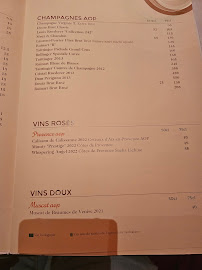 Restaurant de fruits de mer Le Dôme Montparnasse à Paris - menu / carte