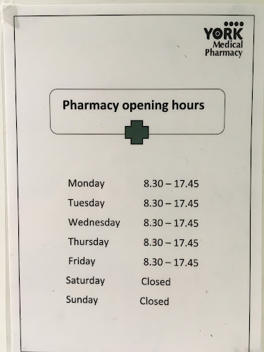 Reviews of York Medical Pharmacy in York - Pharmacy