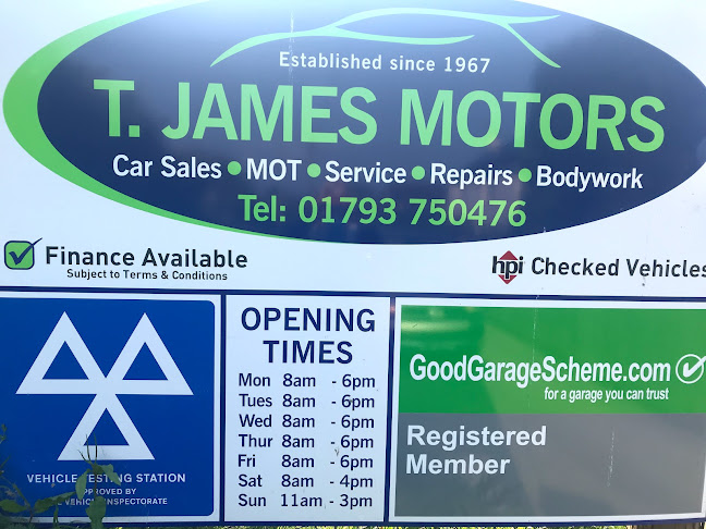 Comments and reviews of T. James Motors