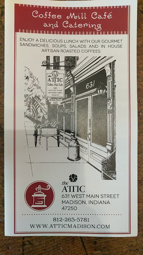 Cafe «Attic Coffee Mill Cafe», reviews and photos, 631 W Main St, Madison, IN 47250, USA