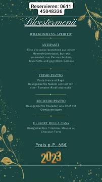 Menu / carte de Pizzeria Portofino à Wiesbaden