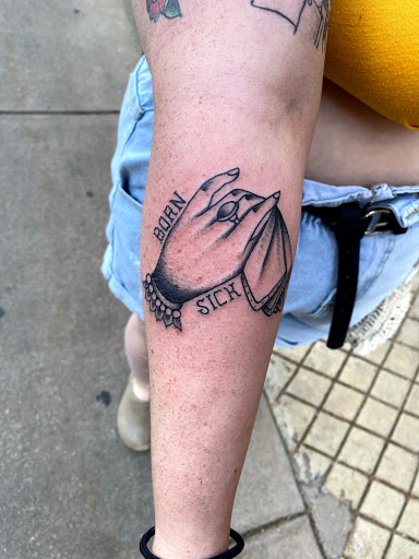 Find skull ideas sleeve tattoos for your next unique tattoo in Charlottesville at Have Heart Tattoo