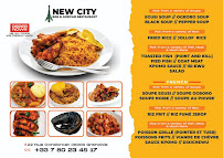 Menu du New City Bar & African Restaurant à Grenoble